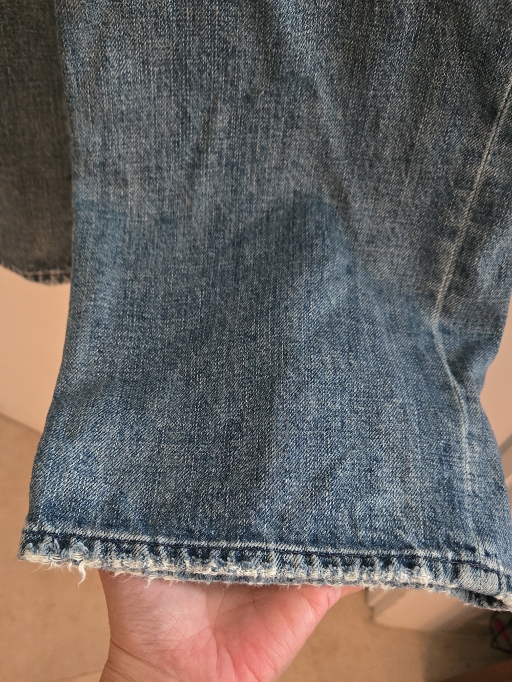 Pistola Bobbie Mid Rise Loose Straight Jeans 27 Marne Medium Blue Wash Denim - Picture 9 of 13